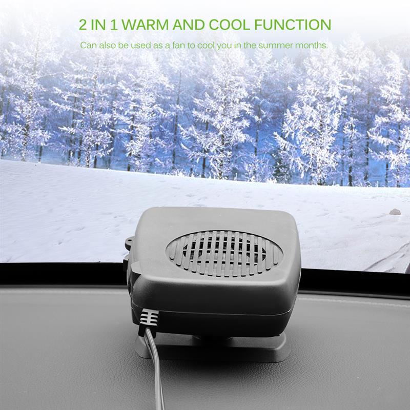 12v bil tørretumbler opvarmet bilvarmer ventilator luftkøler ventilator forrude afrimning afrimning elektrisk opvarmning forrude afrimning