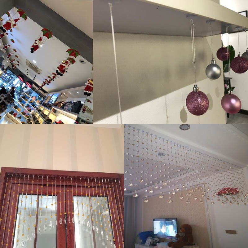 2CM 3CM Ceiling Strong Traceless Small Disc Hook Transparent Suction Hook Home Storage Decorative Poster Hanging Self Adhesive