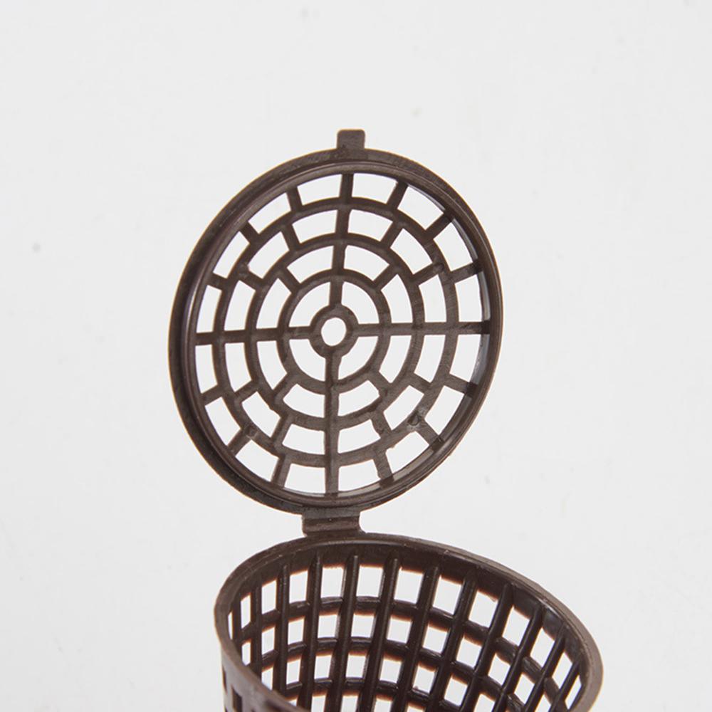 20 Cestelli Porta Fertilizzante In Plastica Con Coperchio – Per Bonsai E Piante In Vaso – Fori Per Rilascio Lento - 2