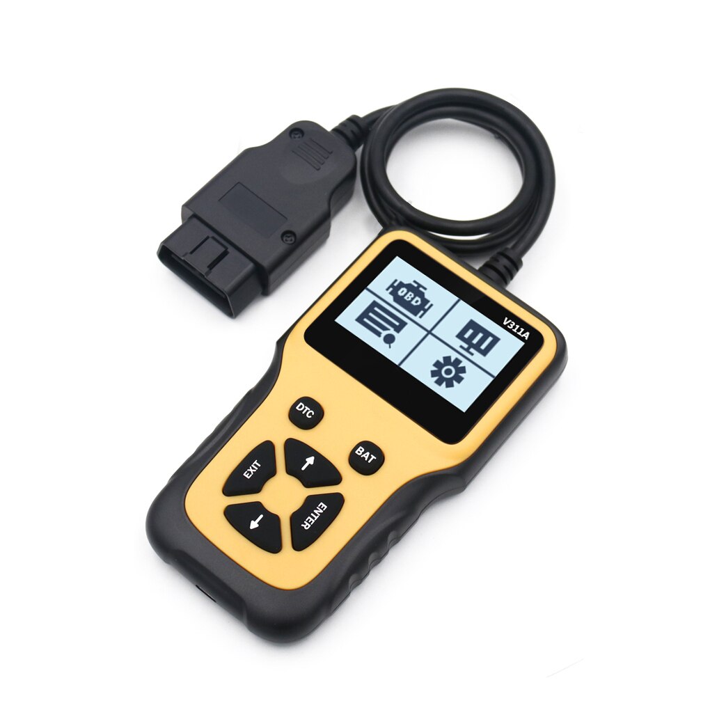 LCD Display Auto OBD Code Reader Fahrzeug OBD2 Scanner Tester Automotive Diagnostic Tool mit Backlit