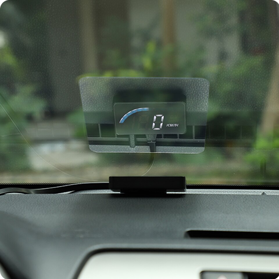 Car Electronics Speed Windshield Projector Head Up Display Automobile OBD2 HUD Auto Display Shift Alarm Coolant RPM