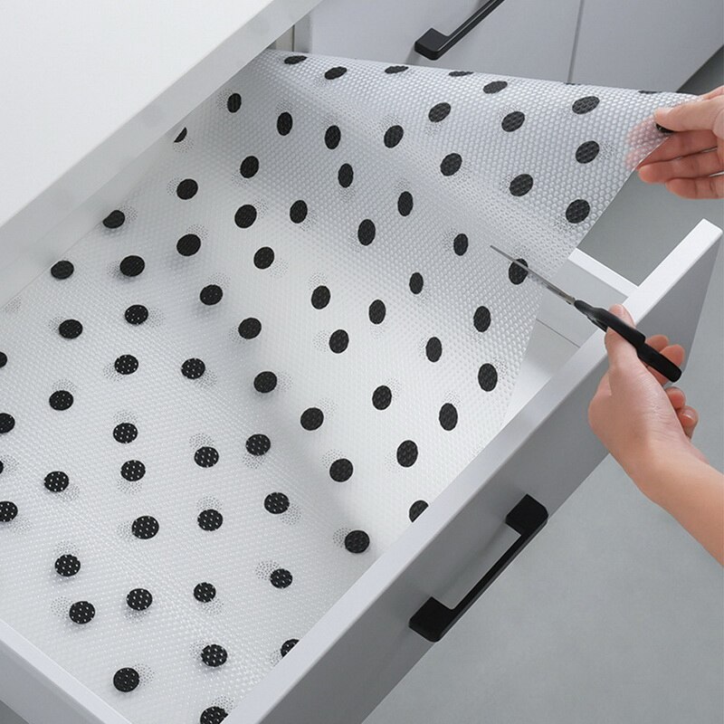 Moisture & Oil Proof Drawer Mat, Cabinet Mats, Kitchen Table, Shelf Liner, Non-slip Paper Pads, Waterproof Tablecloth, 35x200cm