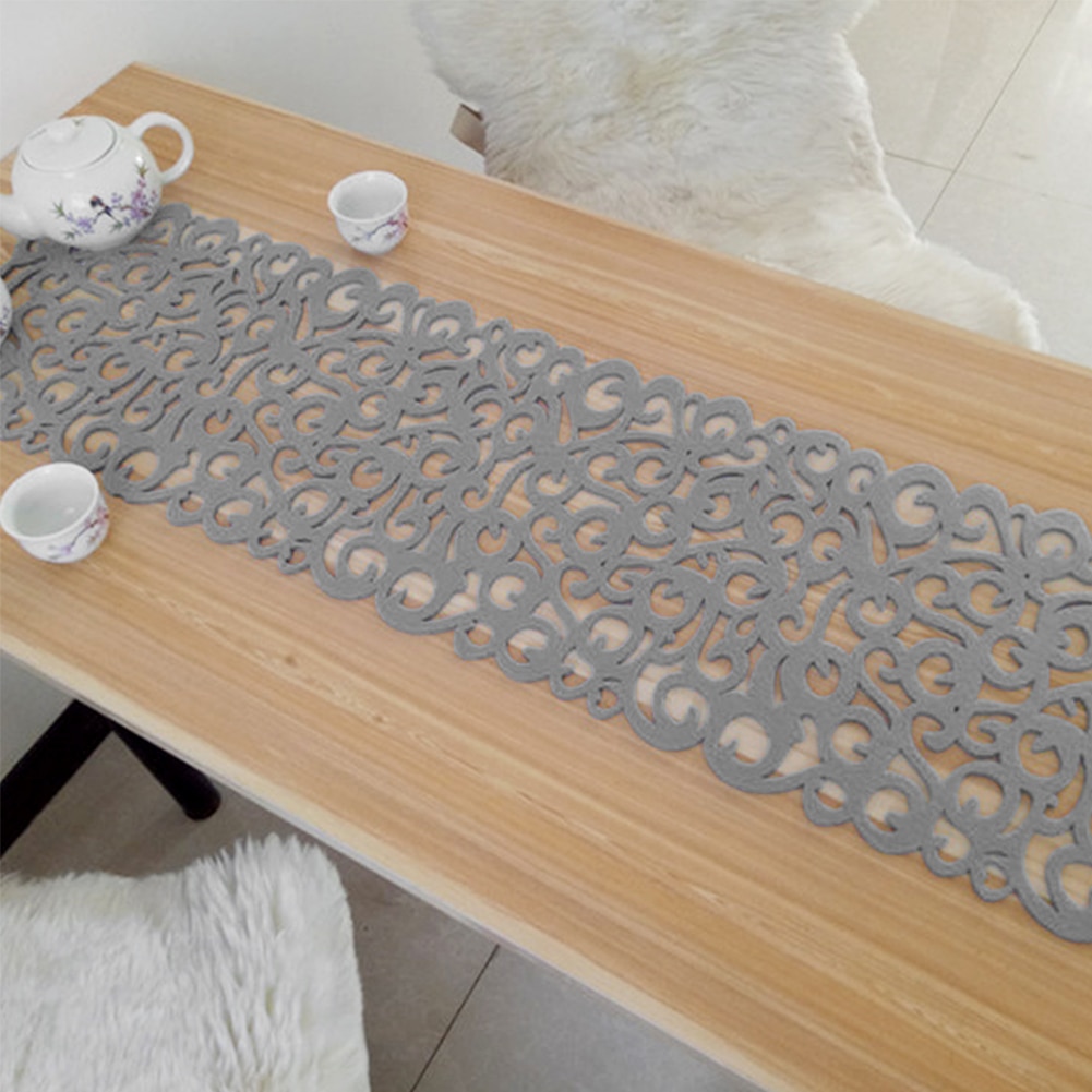 Mantel de fieltro, manteles individuales para mesa, decoraciones para el hogar