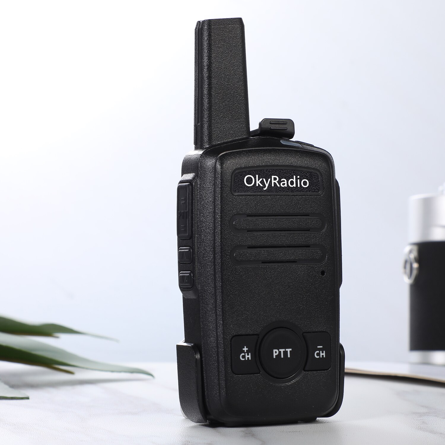 Walkie-talkie portátil resistente al agua, walkie-talkie de 5w, 6km de potencia, batería de 4800mAh, 470MHZ, anticaída