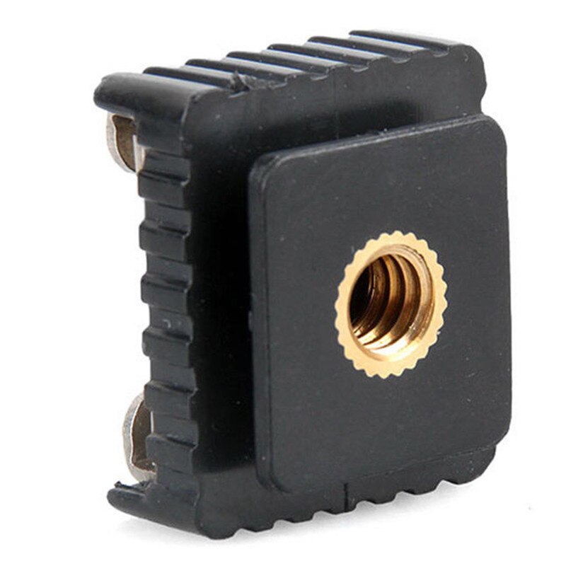 1 pz SC-6 adattatore per slitta calda fredda SC6 attacco Standard Hotshoe a 1/4 filo per Flash Speedlite treppiede accessori per Studio fotografico