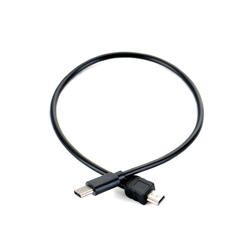 30cm USB Type-c to Mini USB Cable USB-C Male to Mini-B Male Converter Adapter Lead Data Cable