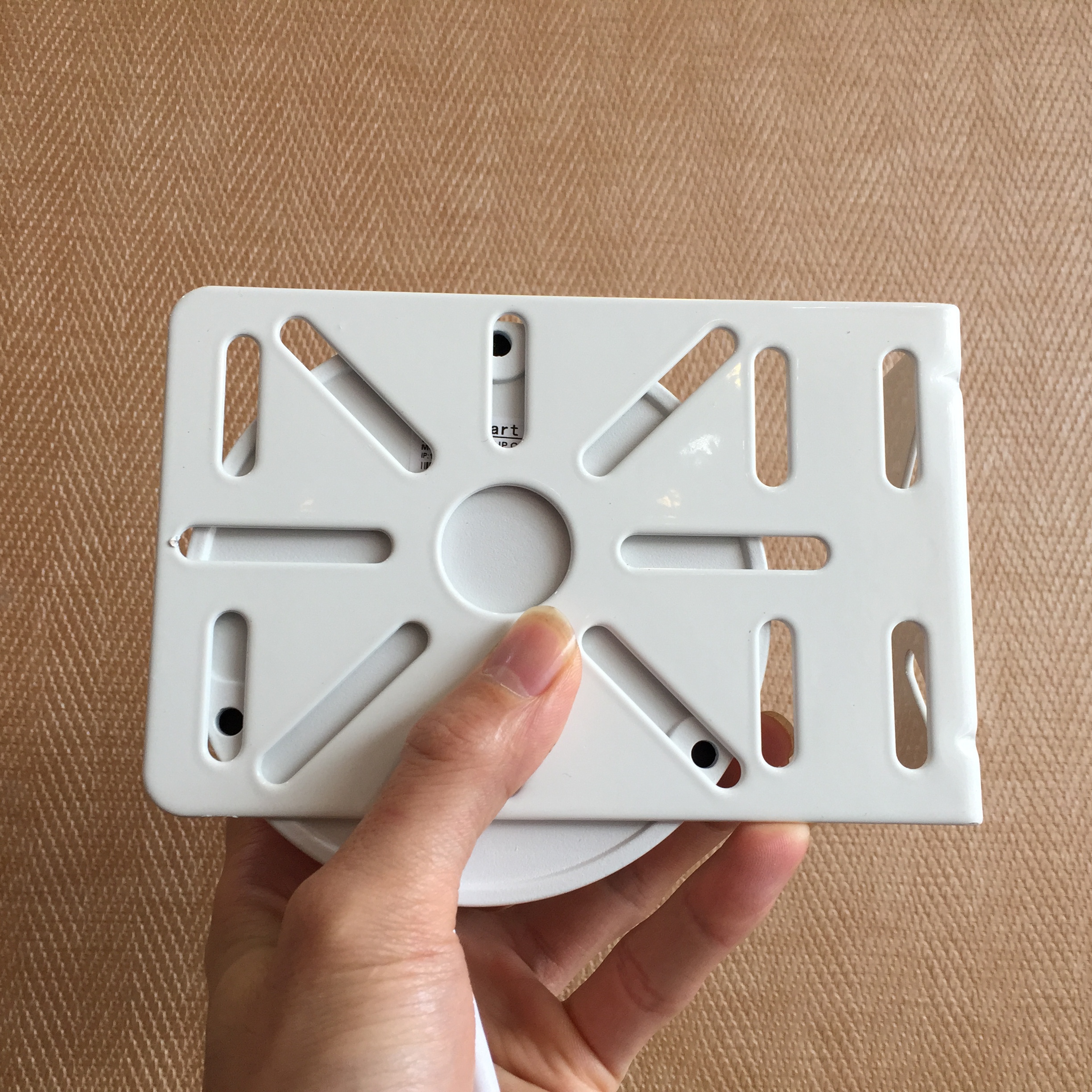 Metal Steel Vertical Mount Bracket Right angle Reinforcing Plate for CCTV 5X ZOOM PTZ Dome Camera Ceiling Mounting / Wall Mounti