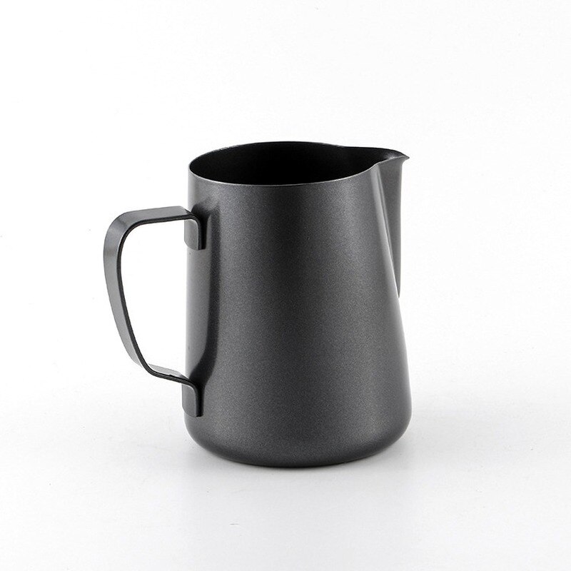 Melkopschuimkan van roestvrij staal - antiaanbaklaag van teflon , 400ml