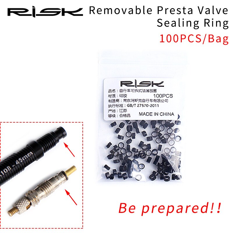 RISICO Fiets Presta Ventiel Extender Pole met 3in1 Wrench Tool 45mm/80mm Racefiets Velg ventiel Verlengstuk voor Buis Band Tubeless: WHITE