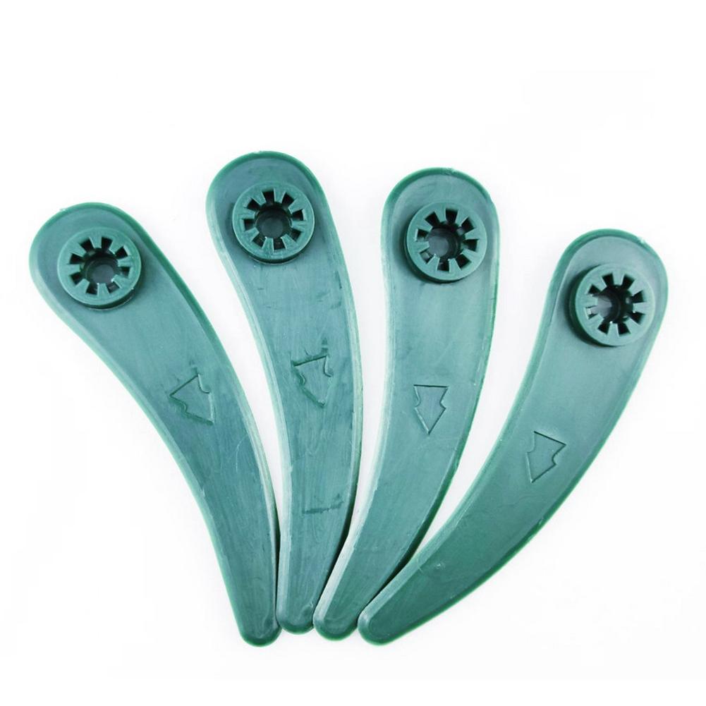 5/10/25/50 st plastblad för bosch art 23-18 li/26-18li grässtrimmer trimmer trädgårdstillbehör gräsklippare plastblad