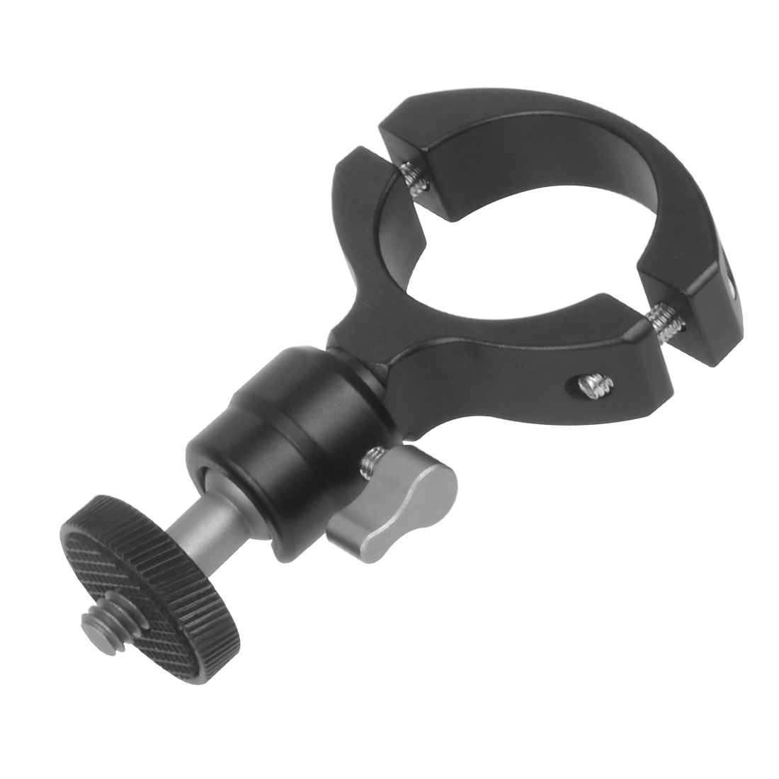 Support de fixation de guidon de vélo, tête sphérique entièrement en métal pour GoPro Xiaoyi Insta360 X R, pour caméra de moto, 360