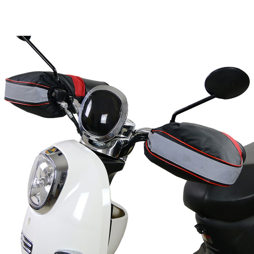 Manguitos térmicos de invierno para manillar de motocicleta, guantes universales para motocicletas, accesorios para motos