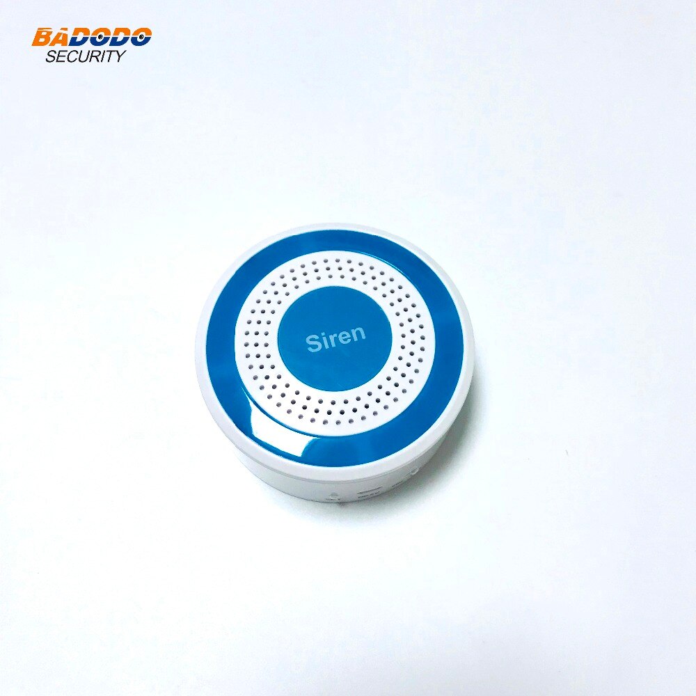 433MHz Wireless Strobe Siren Sound Light Siren 100dB sound alarm standalone siren for wireless intelligent security alarm system