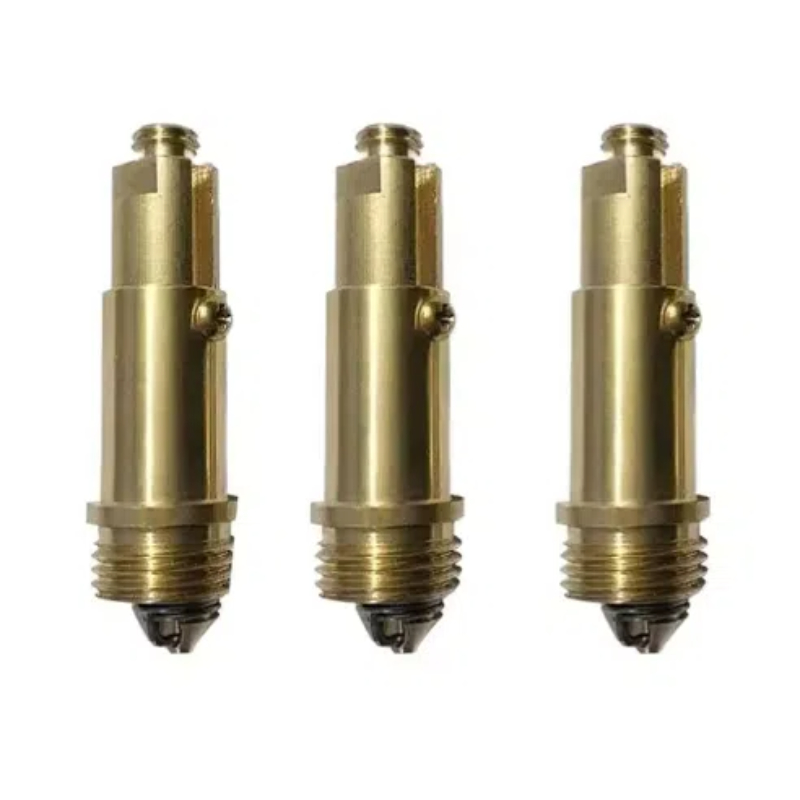 Washbasin drain plug copper spring valve, spring plug bounce valve, brass sink bathroom trash replacement easy to pop out: Light Grey