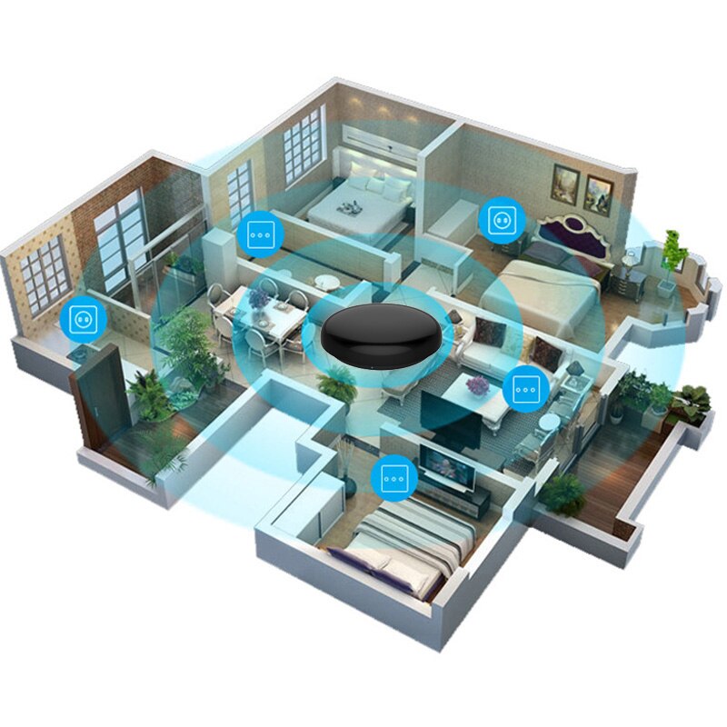 WiFi IR Smart Controller Intelligent Smart Remote Controller WiFi IR Switch 360° Smart Home Automation Smart Sensor APP Control