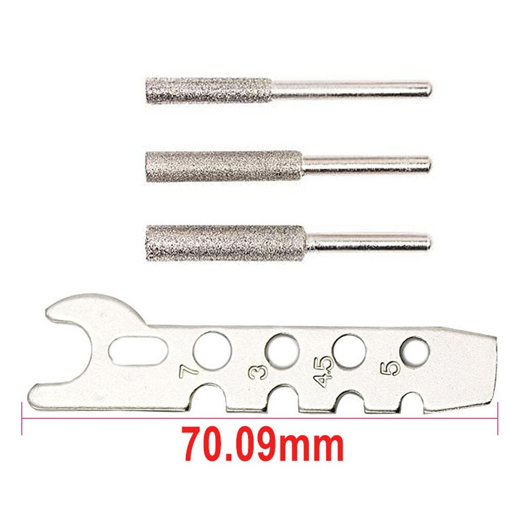 Chaîne Mini perceuse scie affûtage accessoire aiguiseur Guide adaptateur Dremel Style perceuse rotative outils électriques accessoires *