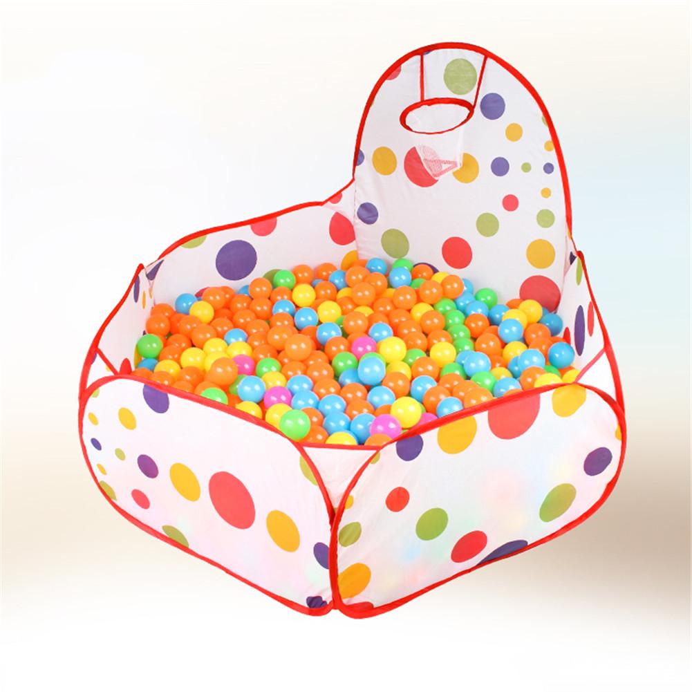 Foldable Cartoon Outdoor Sports Playground Kids Children Ocean Ball Pit Pool Baby Tent Ball Basket Gaming Toys Christmas