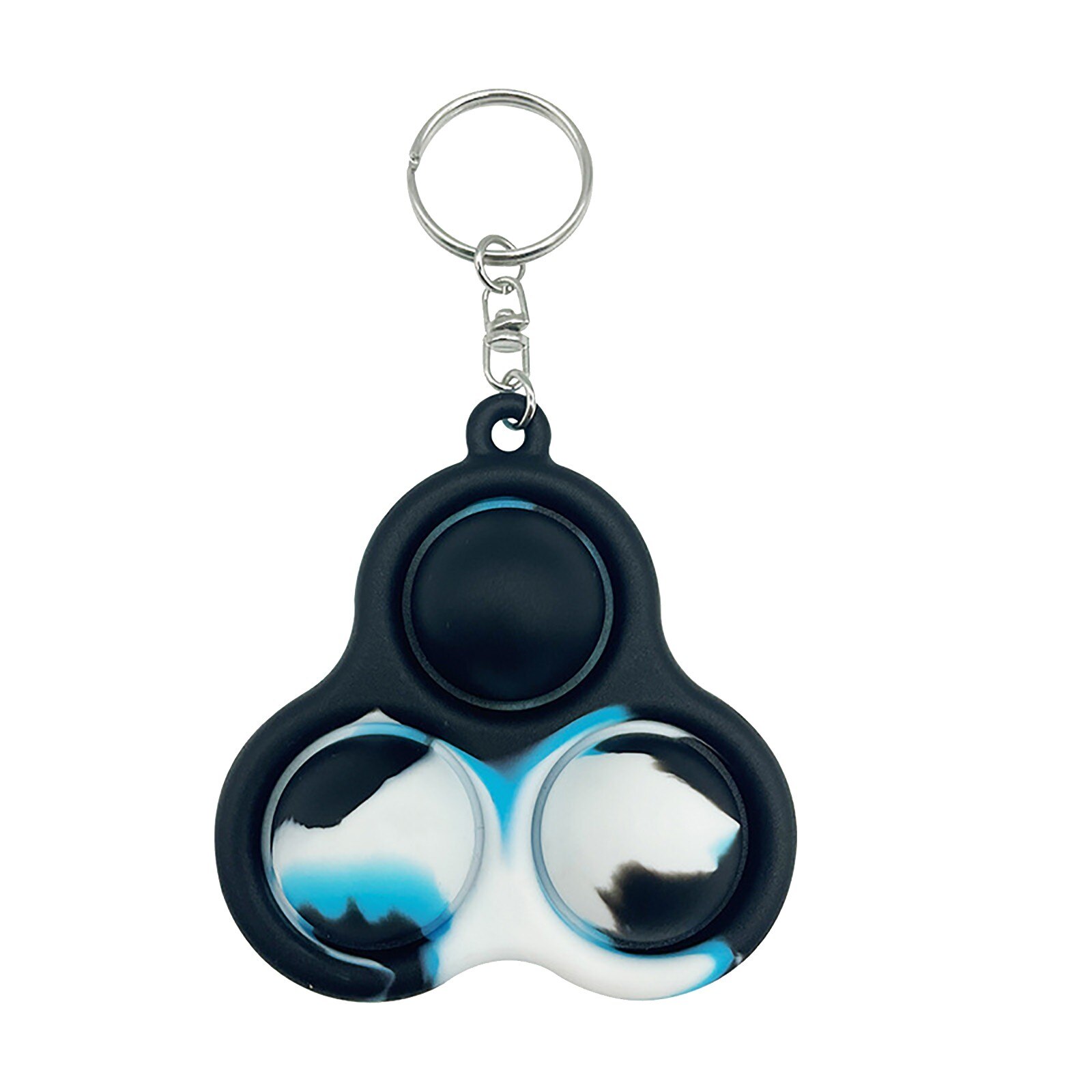 Divertente semplice fossetta Fidget giocattoli sollievo dallo Stress bambini adulti fossetta giocattoli Squishy educazione precoce bordo di allenamento intensivo bolla Pop: D