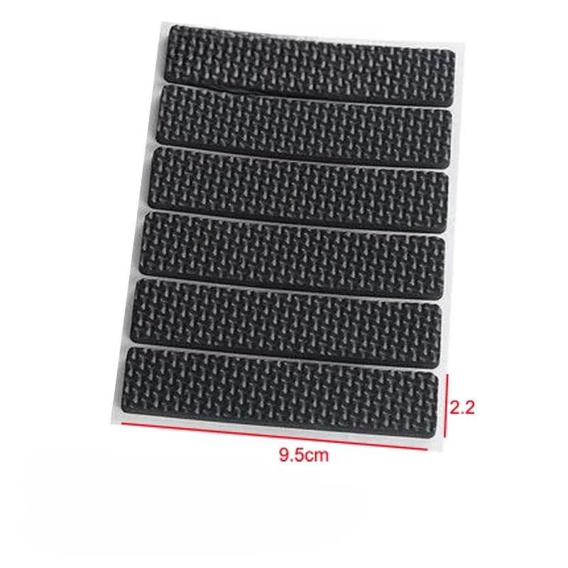 Gummipolster für Stuhlbeine, 1–24 Stück, rutschfeste matt, Stoßstangendämpfer, rutschfest, rund, quadratisch, selbstklebend, Tischfüße, Schutz-Hardware-: MULTI