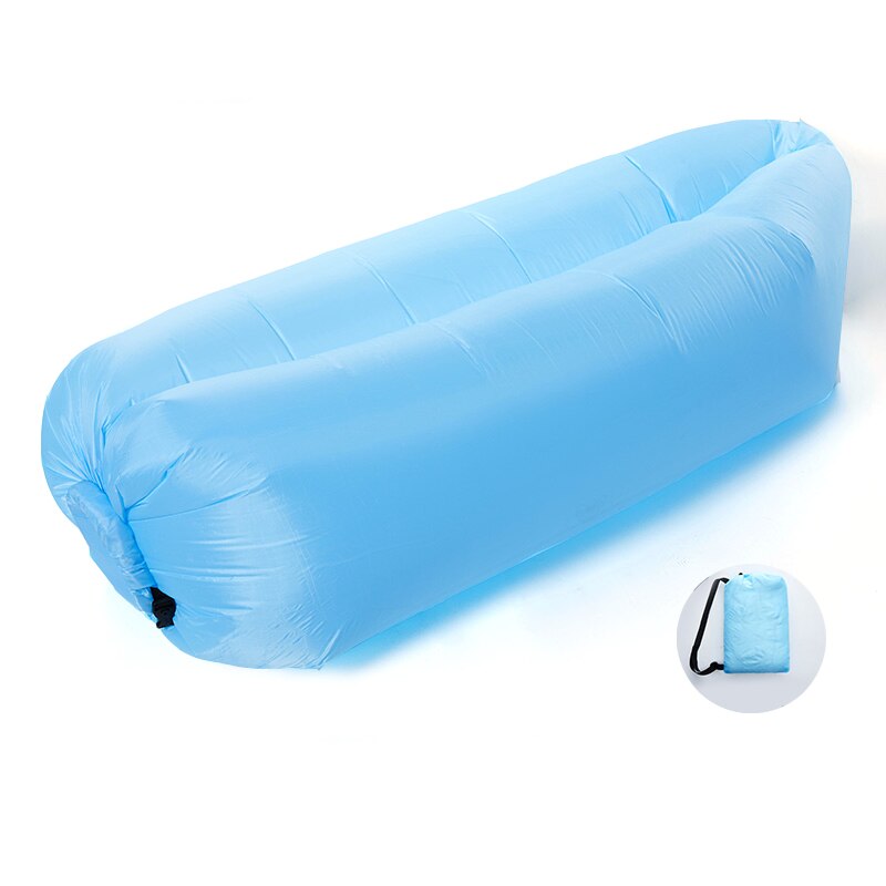 Opblaasbare Lounger, Lucht Sofa Lui Portable Air Lounger Ultralichte Bed Voor Kamperen, Wandelen, zwembad, Strand, Reizen: 1