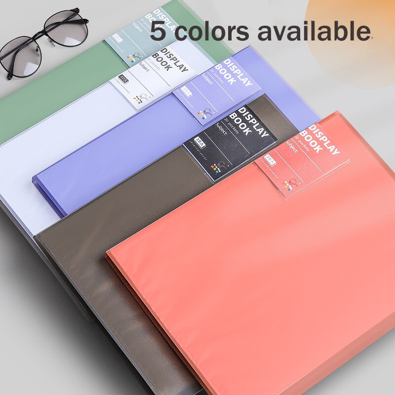 Organizador portátil para piano, 30, 40, 60, 80 páginas, tamanho a4, nota musical, folha de documentos, pasta de armazenamento, pp, pastas de escritório fosco