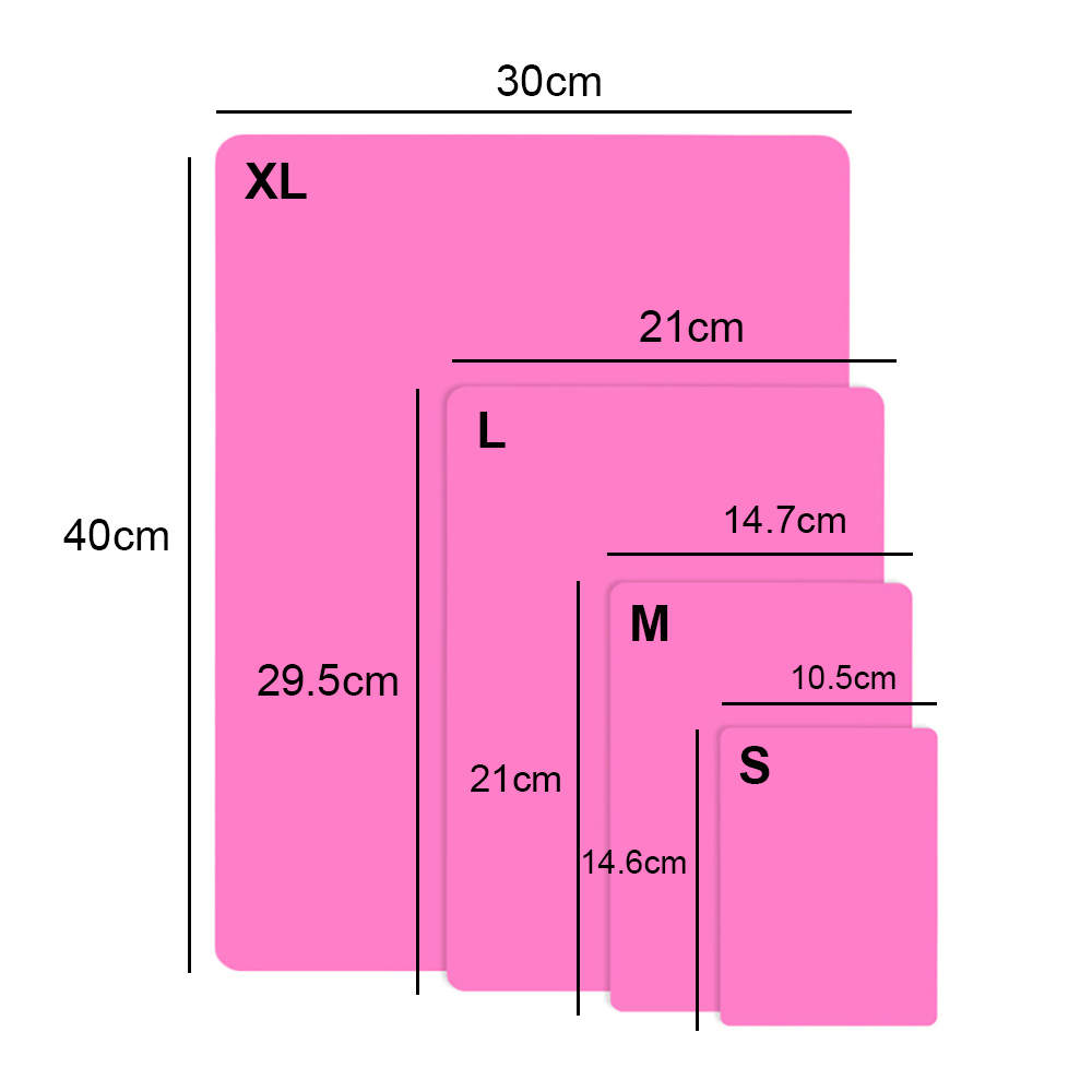 Silicone world Silicone Pad Table Mat Kneading Dough Mat Resin Pad Craft Tool Anti-dirty Pad DIY Epoxy Jewelry Making Tools