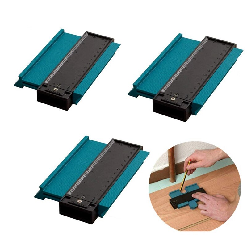 Contour Gauge Duplicator,High Accuracy Contour Profile Gauge,Plastic Contour Gauge Frame Profile Gauge Tool For Marking Precise