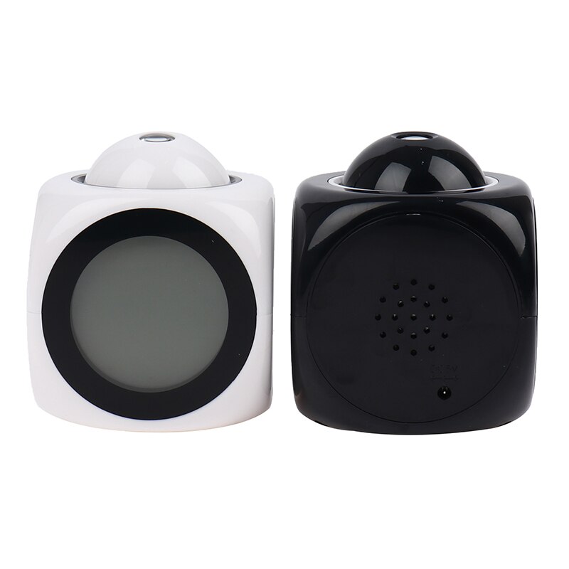 Kids Alarm Clock Cartoon Digital Clock Wake Up Light Led Clock LED Projector Home Clock Timer