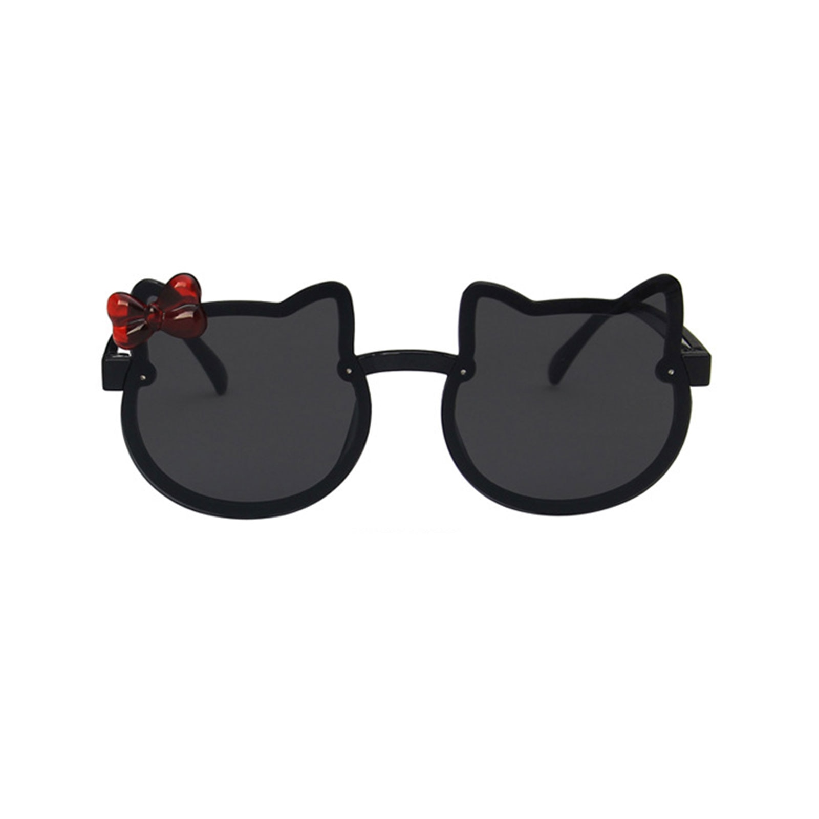 freundlicher UV400 Sonnenbrille Nette Katze Rahmen Außen Strand Alle-spiel Anti-blau Licht Sonnenbrille Für Kleinkind Jungen Mädchen