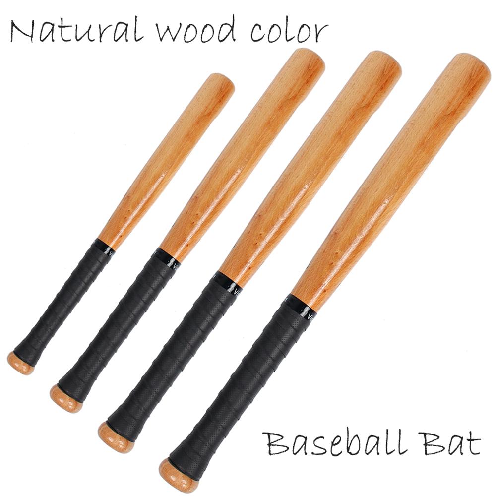 Bastão de beisebol de madeira natural 1 peça, dura, alta dureza, resistência, profissional, confortável, esportes, bit, softbol, bastão, 21 &quot;25&quot; 29 &quot;33&quot;