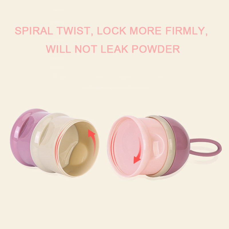 3 Layer Container for Mixture Bottle Feeding Baby Formula Breast Milk Power Storage Mix Dispenser babies Food Portable Kids Box