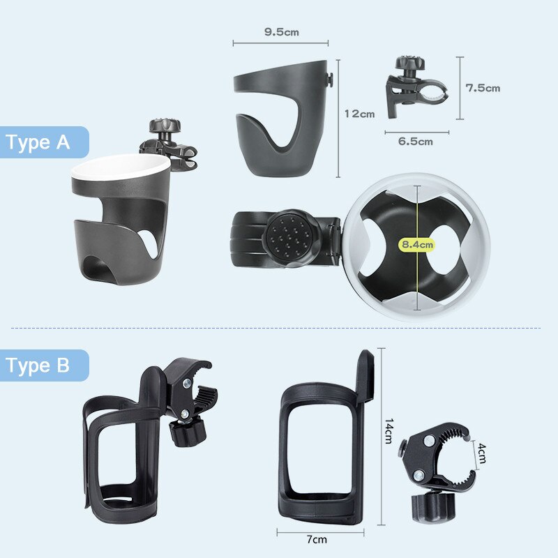 thumbnail image 2 of 360 Degrees Rotating Stroller & Bike Cup Holder - Large Caliber 2 of 12