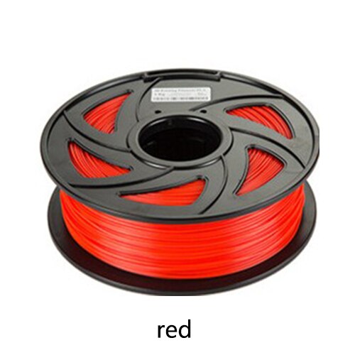 3D Printer Abs Verbruiksartikelen 1.75 Draad 1Kg 3D Printing Filament Fdm: Rood