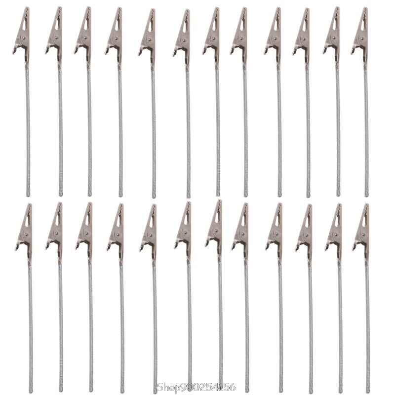 50pcs 4 Inch DIY Craft Wire Clip Card&Note&Picture&Photo&Memo Holder Clips Party Alligator Clamp Clay&Cake D11 20