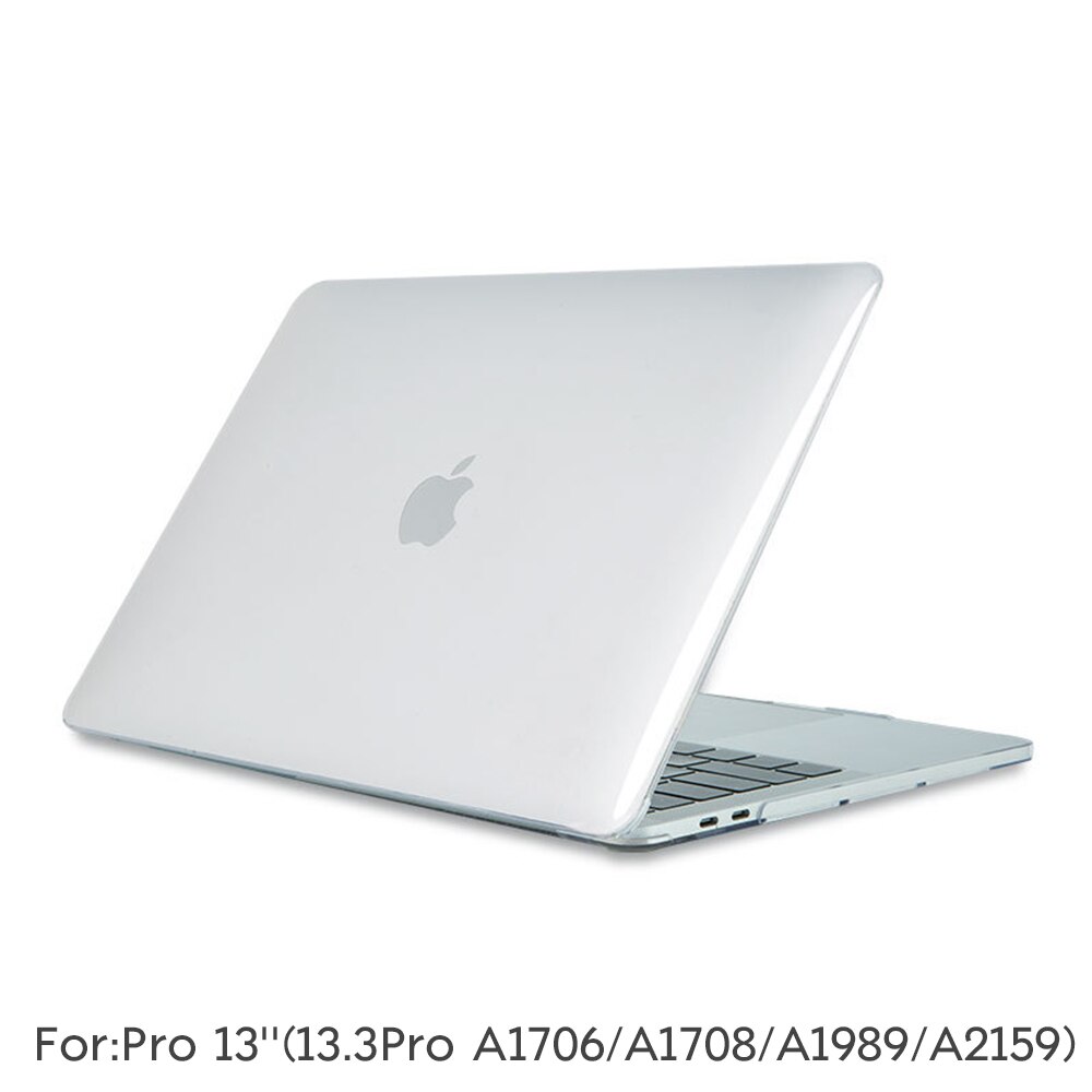 Pc-fodral för macbook pro retina 13 15 retina 12 air 11 13 skal stötsäkert tvättbar anti-fall ärm hårt skydd skyddsskal: För nya pro 13