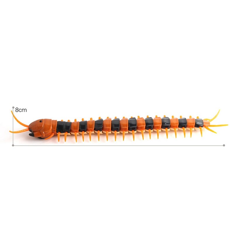 Simulation RC Centipede Scolopendra Infrared Remote Control Vehicle Car Animal Insect Large Toy Kids Birthday