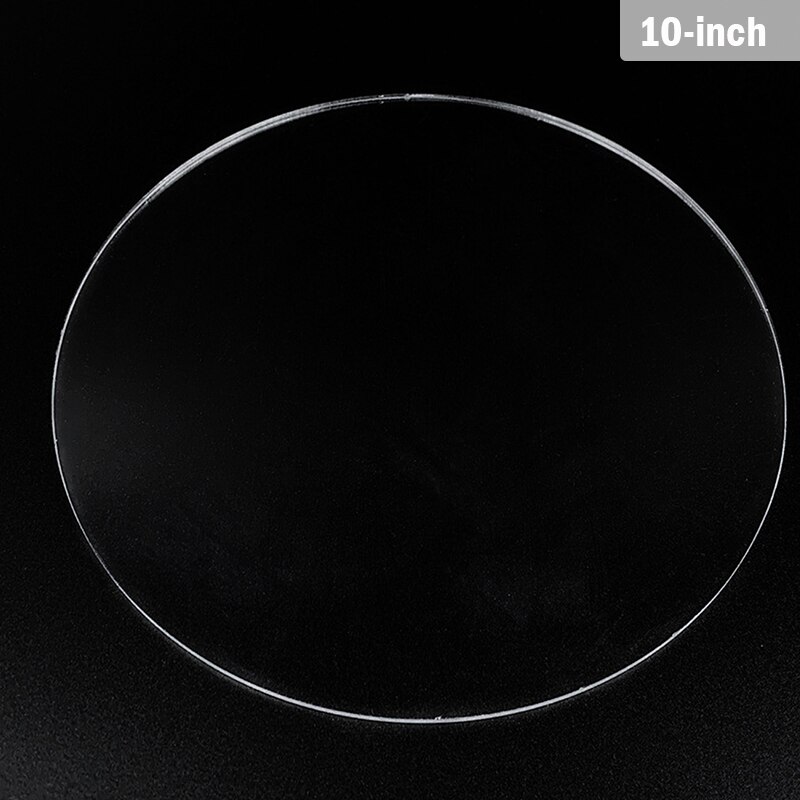 Clear Acrylic Round Cake Disk Square Discs Circle Base Boards Boards In Acrylic: RO10