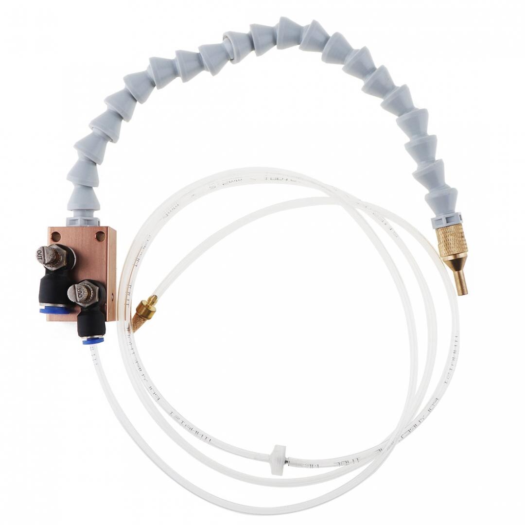 Mist Koelvloeistof Smering Spray Systeem Met Dubbele Throttle En 8Mm Air Pijp Voor Metalen Snijden Graveren Cooling Machine
