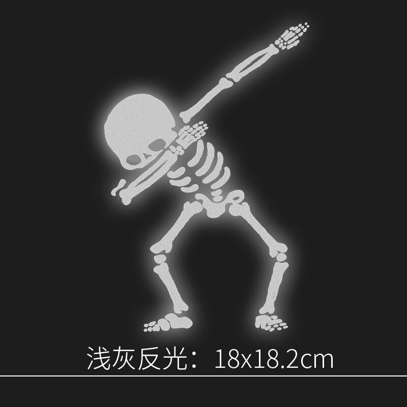 Multi Shape Reflective Sticker Heat-transfer Reflective Tape DIY Iron-On Fabric Patches sewing Accessories decoration On Clothes