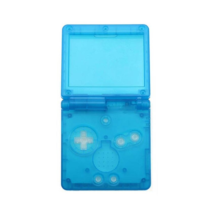 YuXi For GameBoy Advance SP Classic clear Limited Edition Replacement Housing Shell for GBA SP Housing Case Cover: Clear Cyan