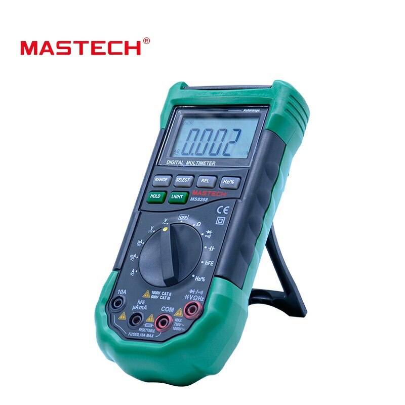Digital-Multimeter MASTECH MS8268 Auto Bereich Voll schutz ac/dc amperemeter voltmeter ohm Frequenz elektrische tester Multitester