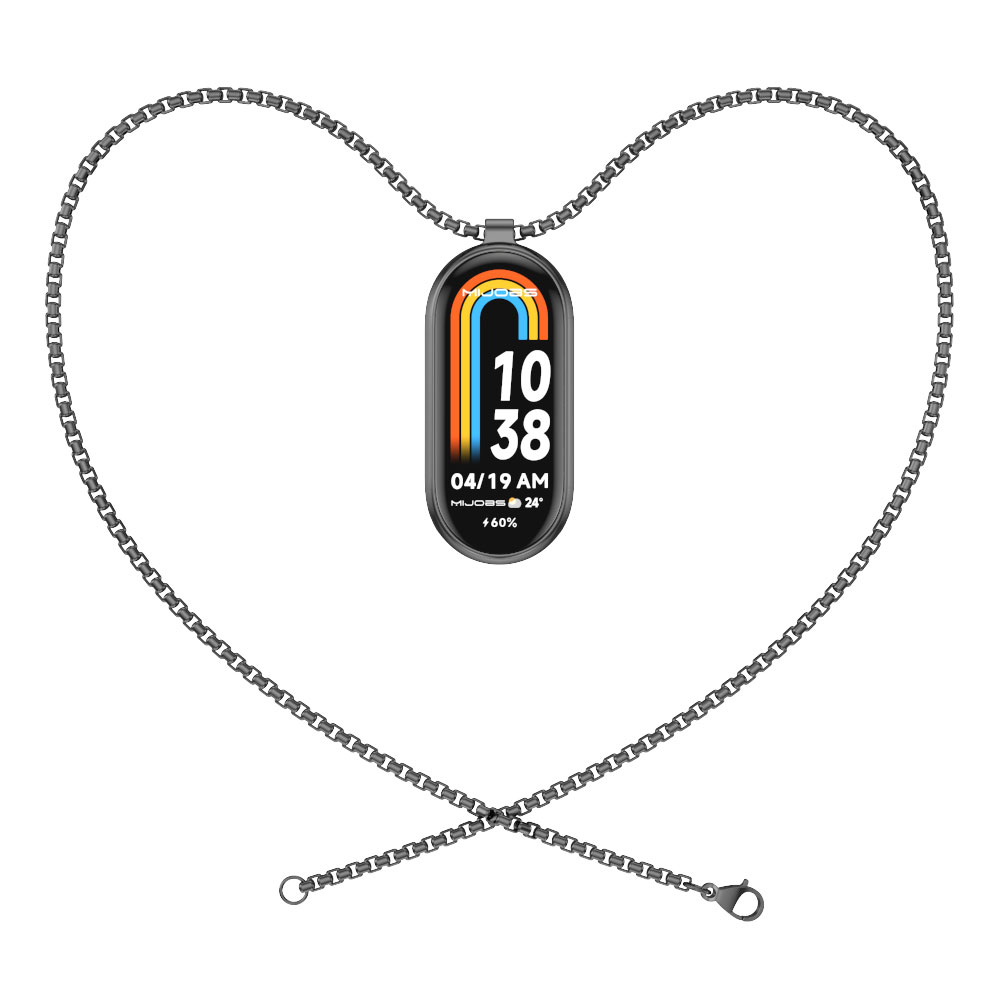 Mi Band 8 Strap Necklace for Xiaomi Smart Band 8 NFC Bracelet Mi band 9 Smart Watch Neck Decoration Pendant Mi Band 8 Accessory