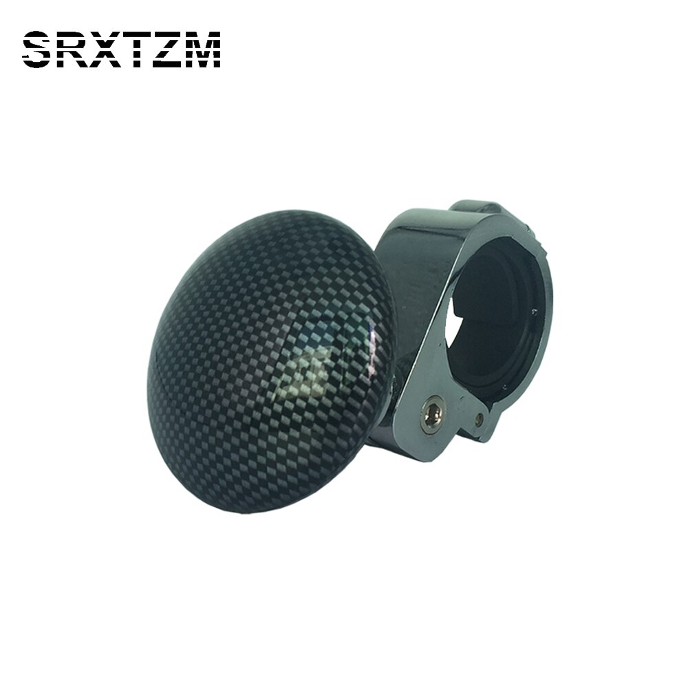 Carbon Car Steering Wheel Spinner Knob Auxiliary Booster Aid Control Handle Auto Steering Wheel Handle Knob