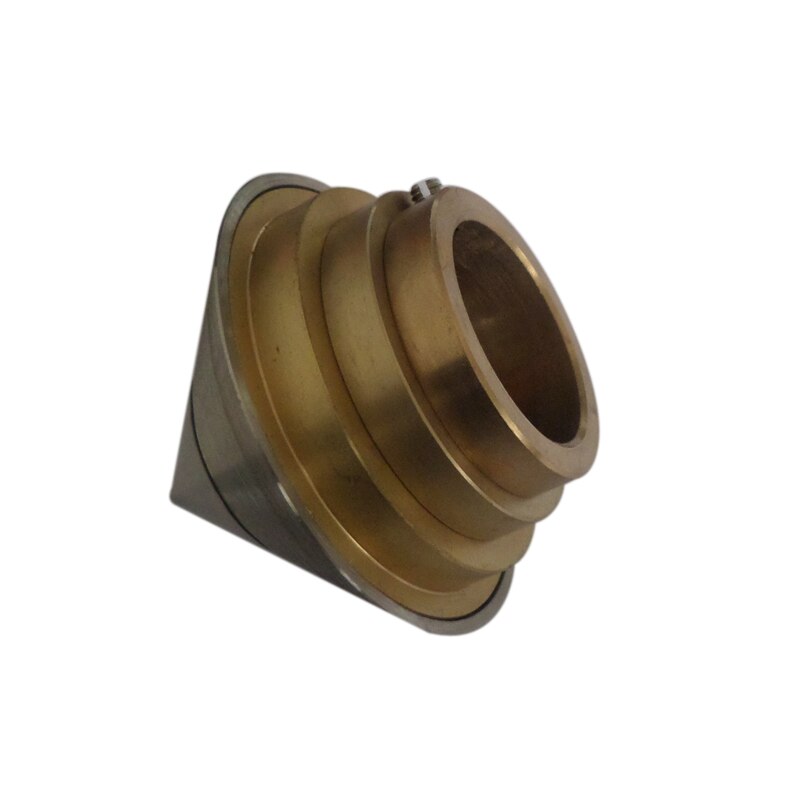 2 Pcs D25mm Stainless Steel Curtain Rod Decorative Head Cone, Curtain Accessories Finials for Window Decoration