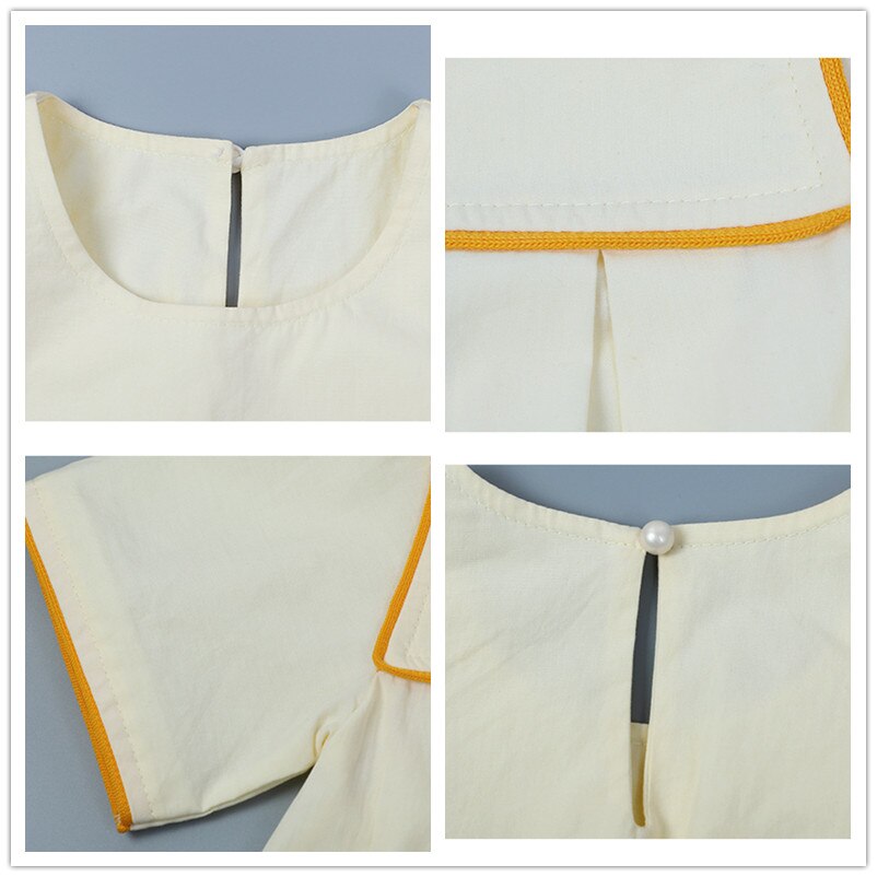 6 to 14 years kids teen girls summer cotton casual flare dress children gir short sleeve dresses clothing TB1151