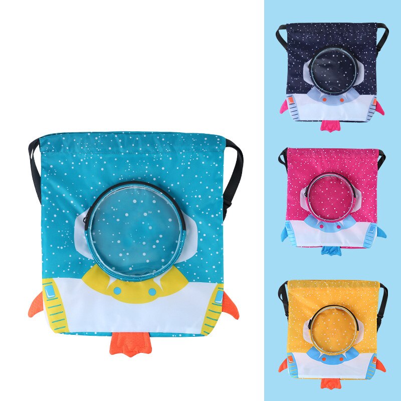 Children Waterproof Backpack Sports Bags Kids Boys Girls Swimming Backpack Combo Dry Wet Bags Camping Pool Beach Outdoor