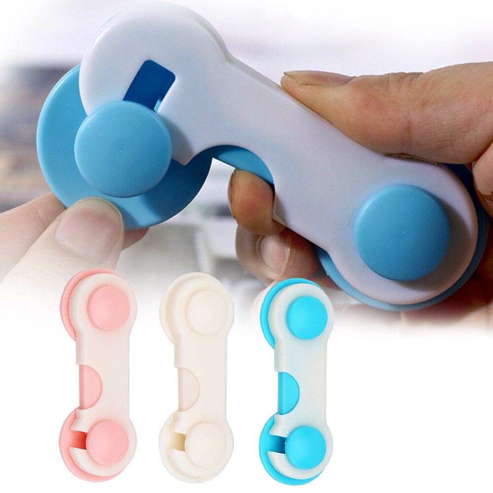 5 pièces/ensemble bébé sécurité serrure armoire serrure pour enfant enfants soins de sécurité tiroir loquets Protection infantile 3 couleurs