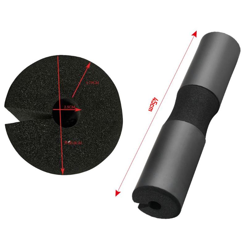 Schuim Barbell Pad Cover Voor Gym Gewichtheffen Cushioned Squat Schouder Terug Ondersteuning Nek En Schouder Beschermende Pad
