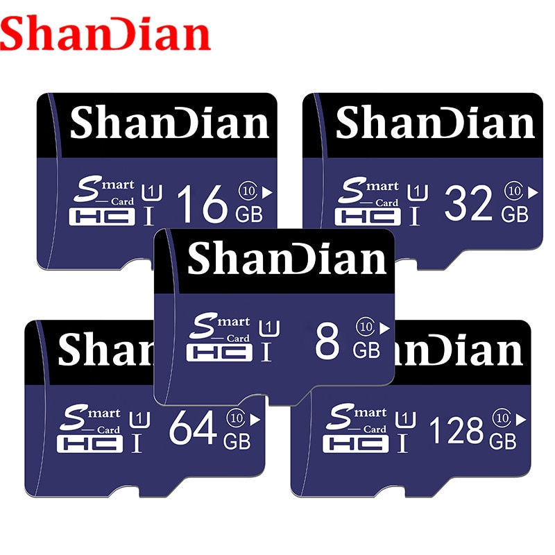 Shandian Hoge Snelheid Officiële Verificatie Class10 Geheugenkaart 16Gb 32Gb 64Gb Micro Sd Card 4Gb 8Gb tf Micro Sd Kaart