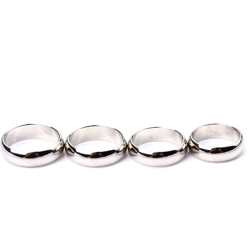 1 Pcs Silver Cambered PK Ring Magic Tricks Strong Magnetic Ring PK Ring 18/19/20/22mm Available Close Up Magic Props